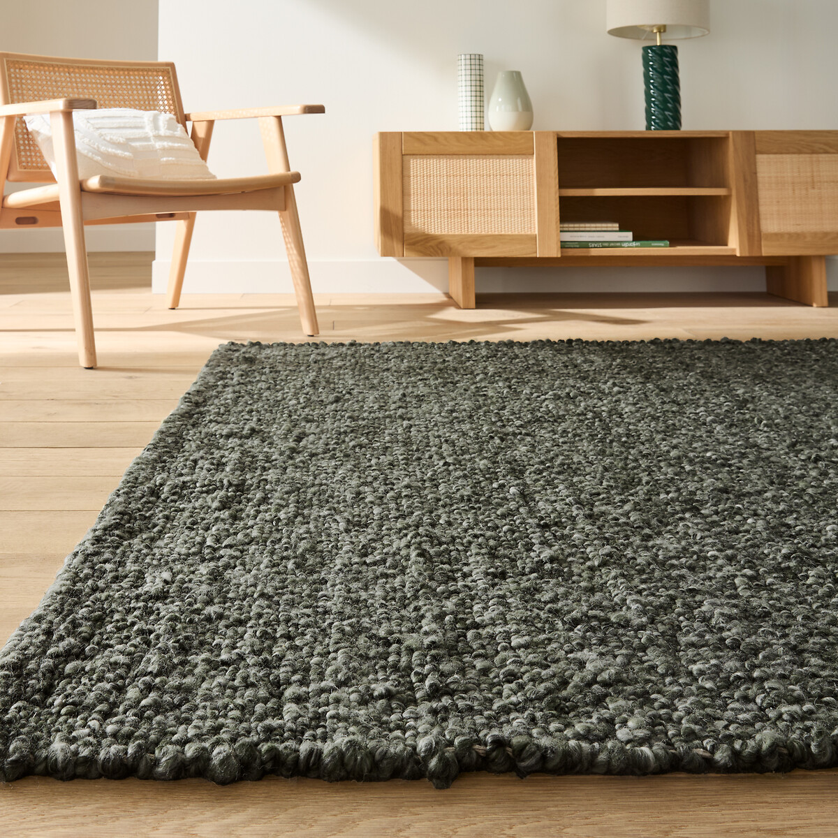 Tapis effet tricot, Hamea vert, LA REDOUTE INTERIEURS