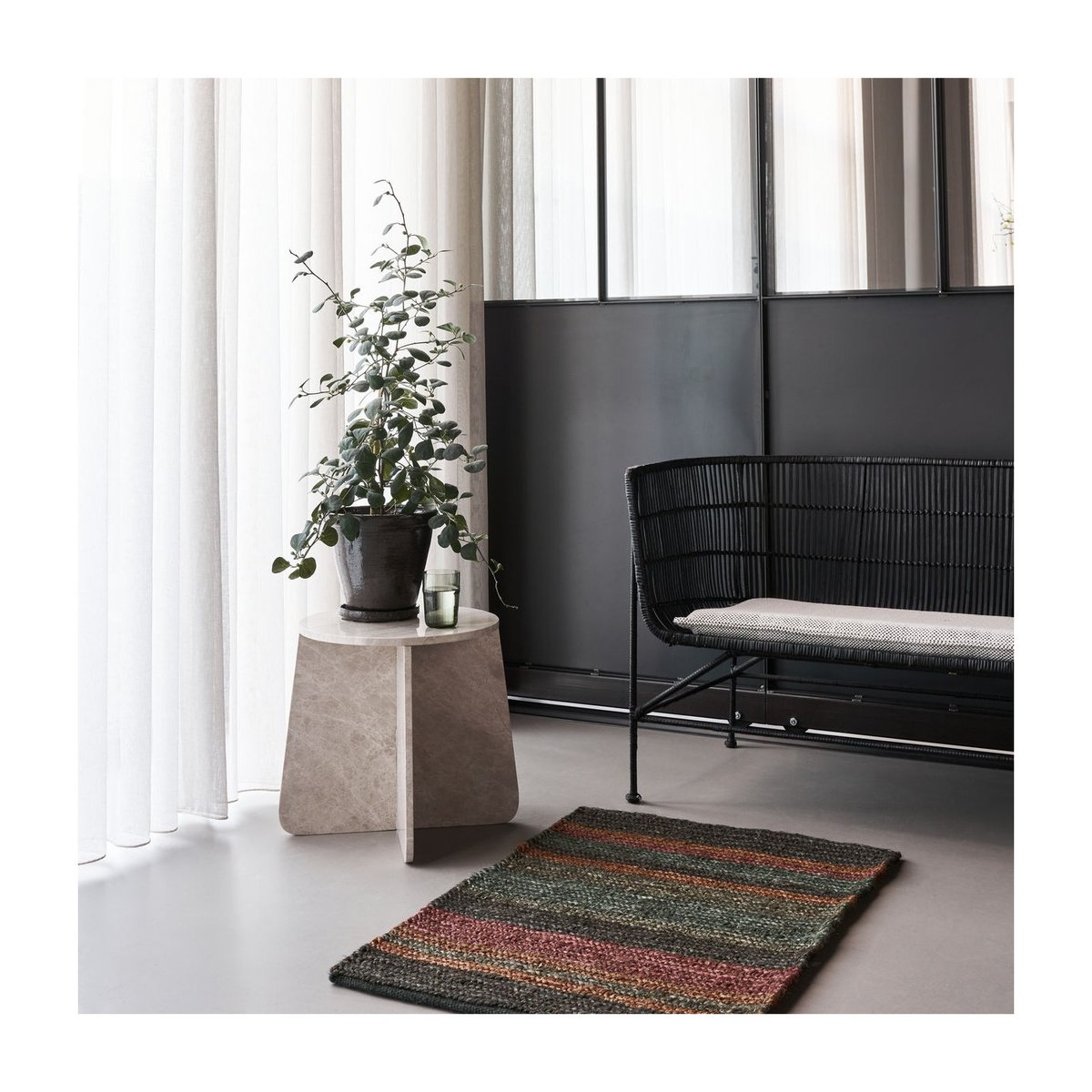 Tapis Tori 90x60 cm multi, HOUSE DOCTOR