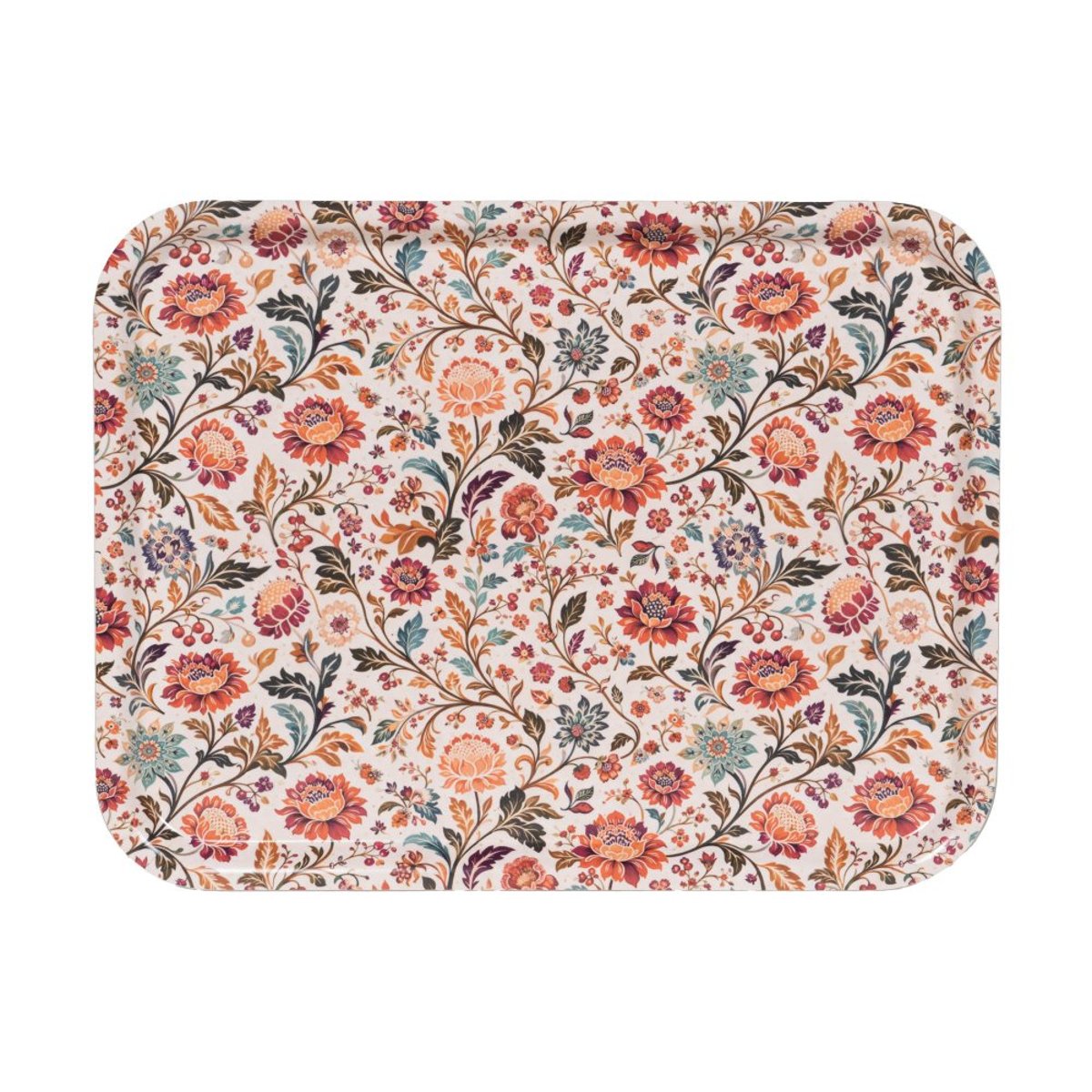 Plateau rectangulaire Alba 43cm x 33cm multicolore, TABLE PASSION