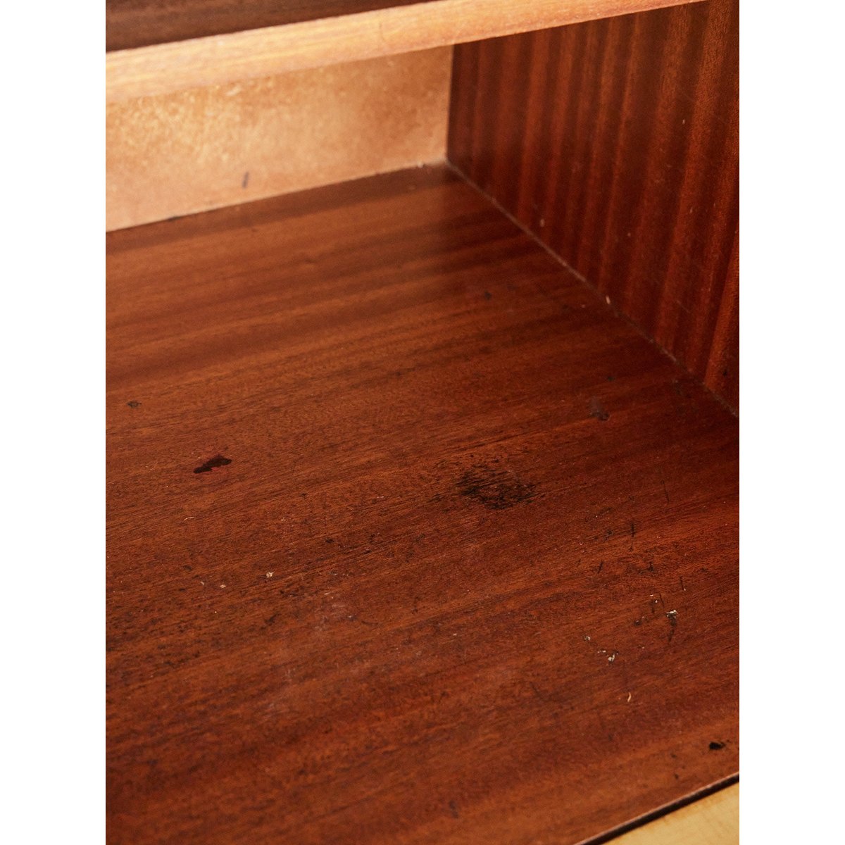 Secrétaire Mid-century en bois Honoré N°185 - Bon état bois clair, DEBONGOUT