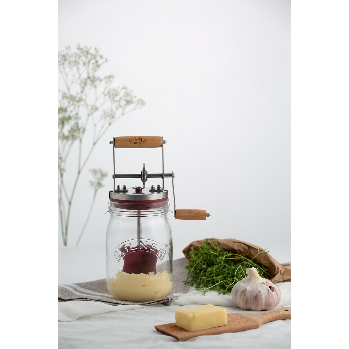 Butter Churner glass, KILNER