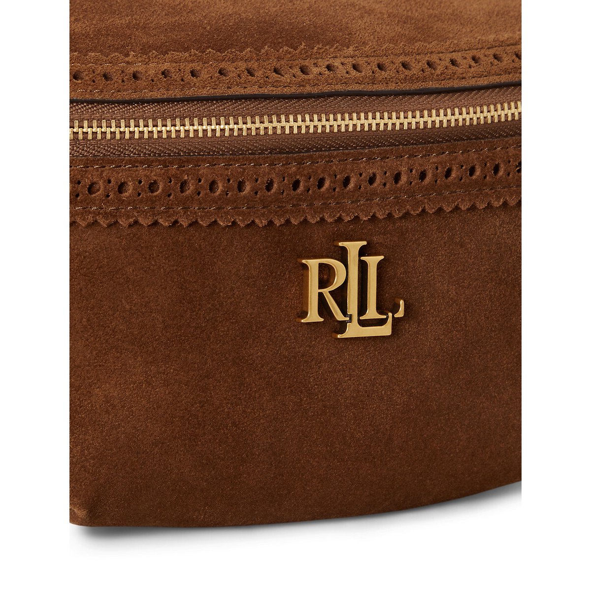 Sac banane en cuir suède, MARCY tabac, LAUREN RALPH LAUREN