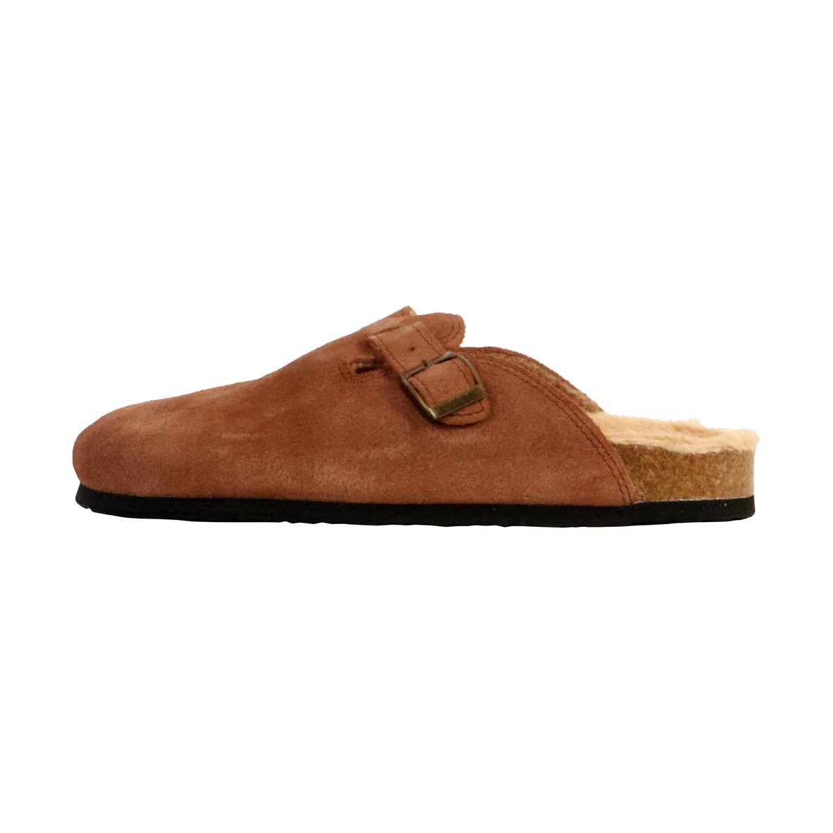 Mules Cuir cuero, NATURAL WORLD