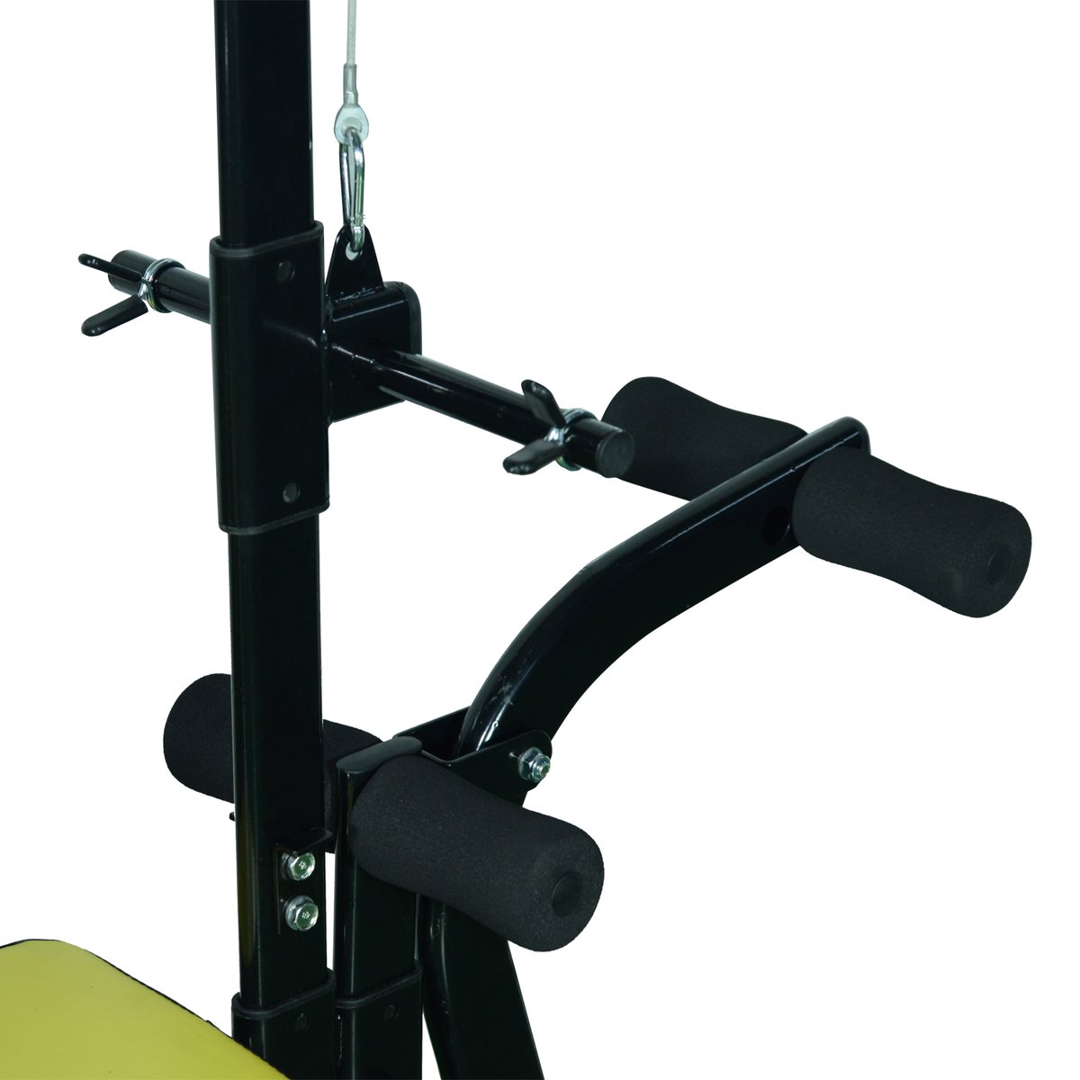 Banc de musculation complet noir, HOMCOM