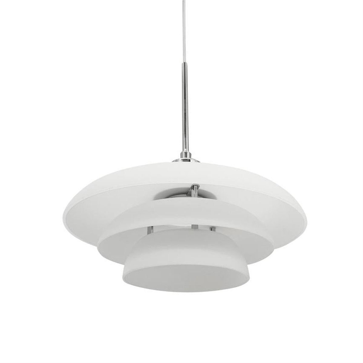 Suspension en verre AVA blanc, DYBERG LARSEN