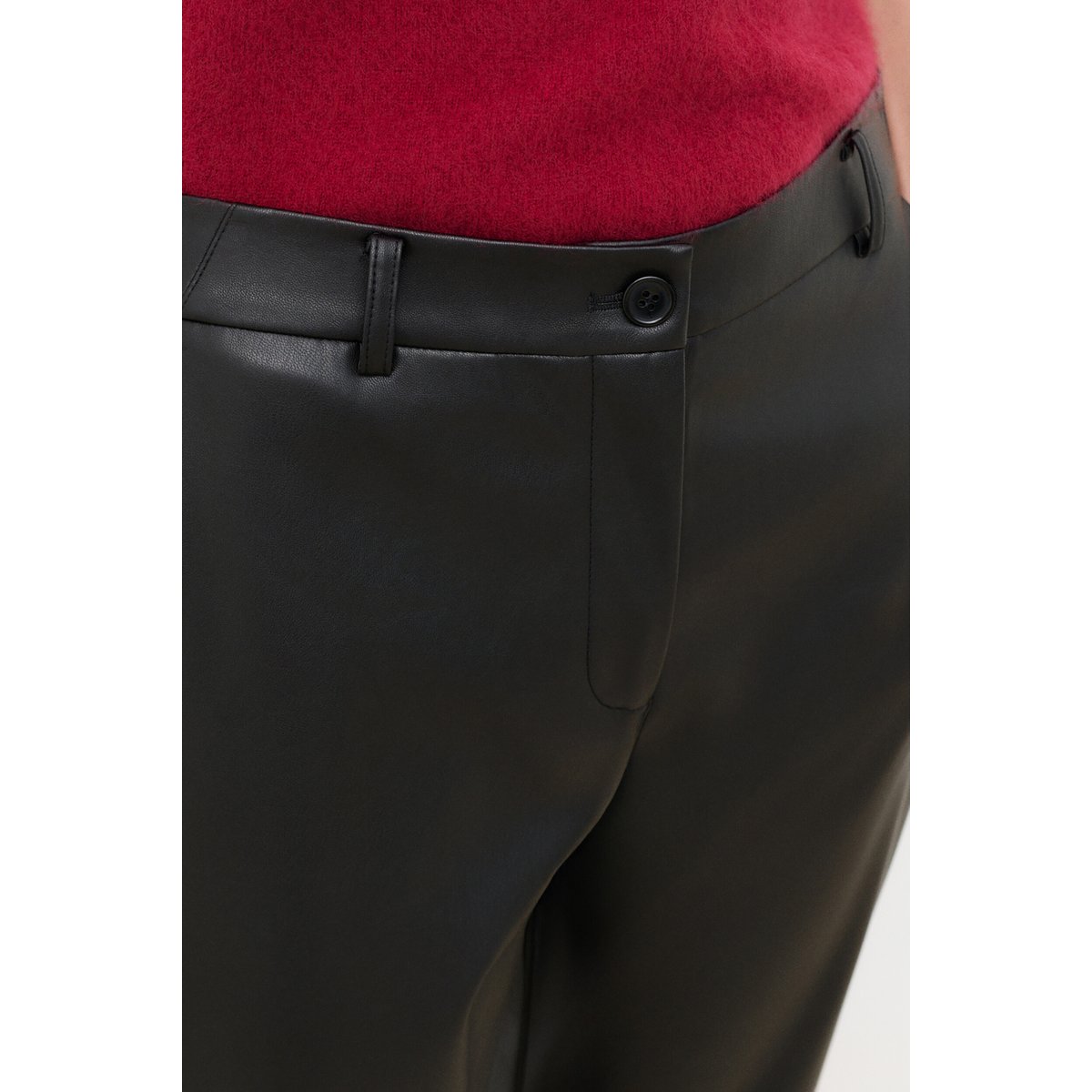 Pantalon droit doublé PHEATHER noir, CAROLL