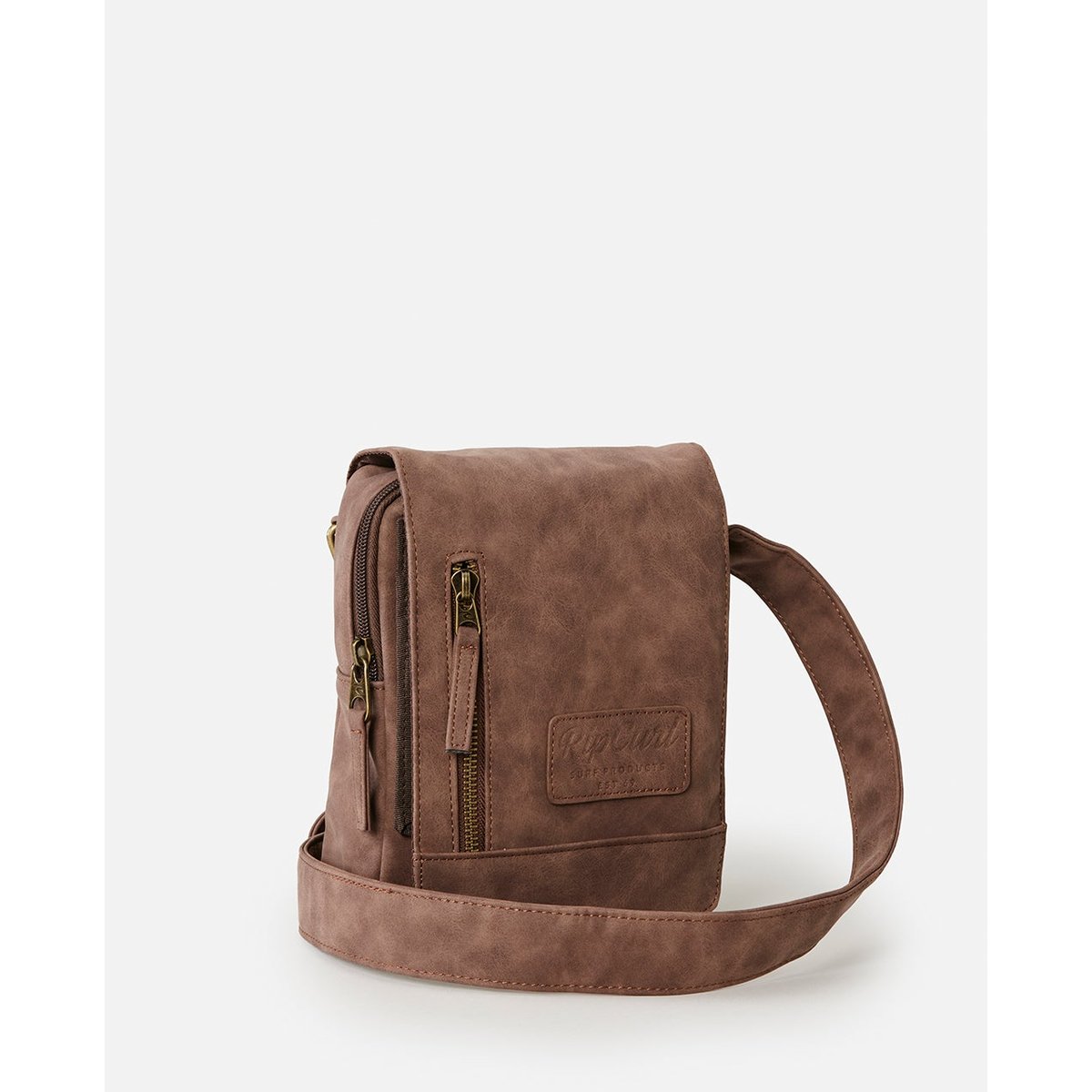 Pochette Classic Leazard marron, RIP CURL