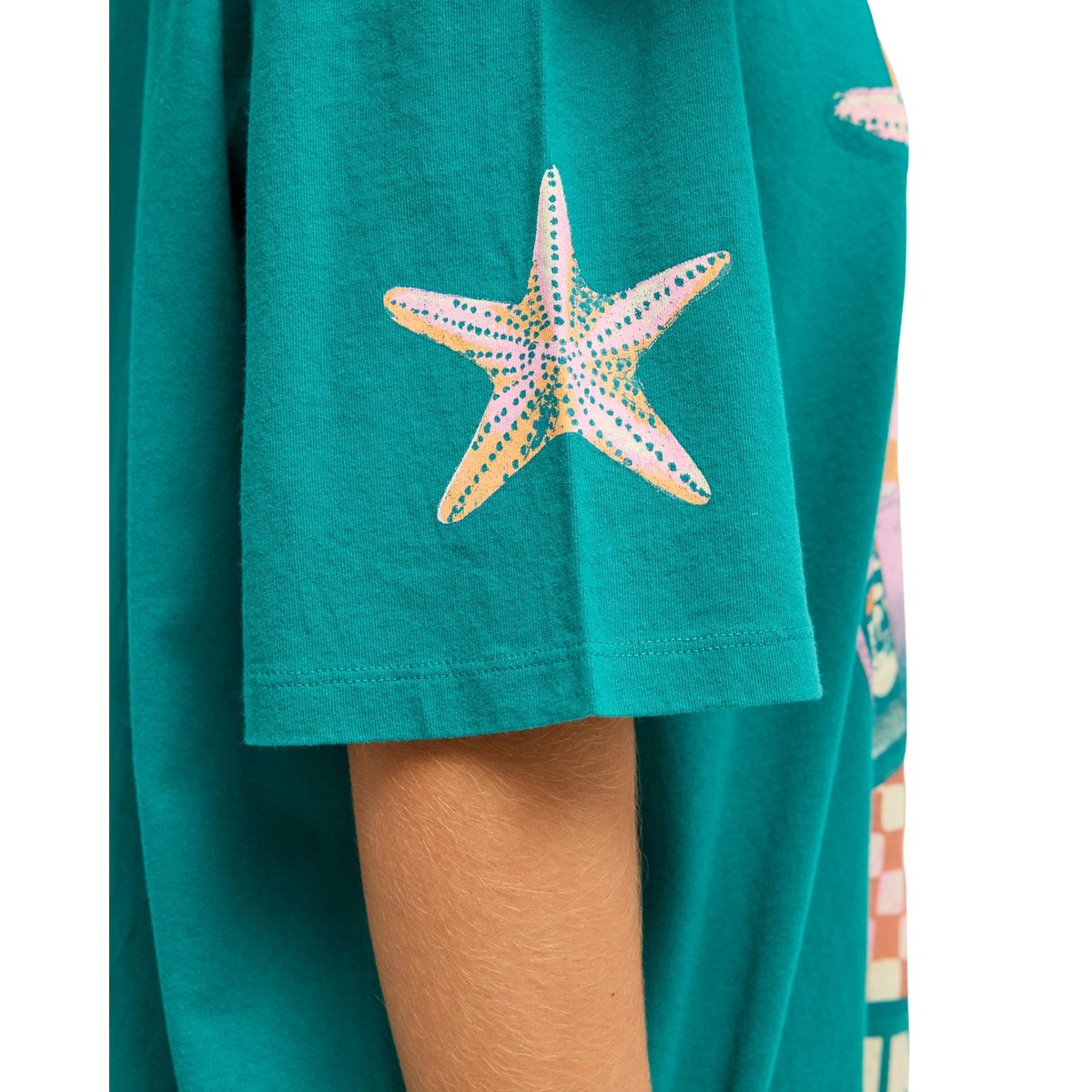 T-shirt oversize SALTY SINCE vert deep lagoon, BILLABONG
