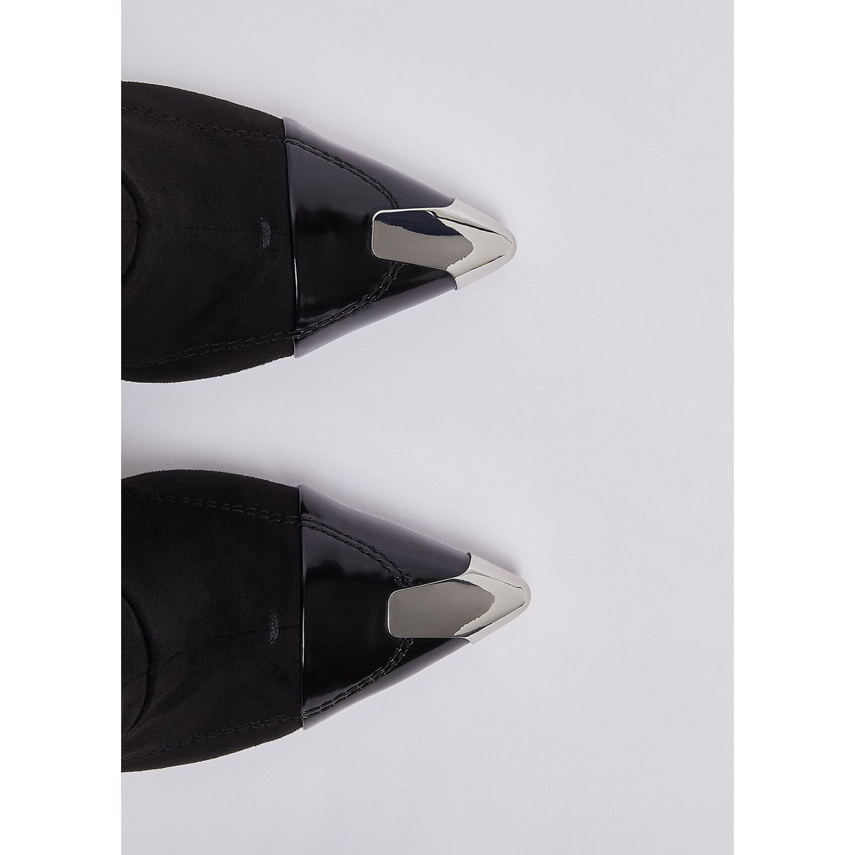 Bottes à bout métallique noir, LIU JO