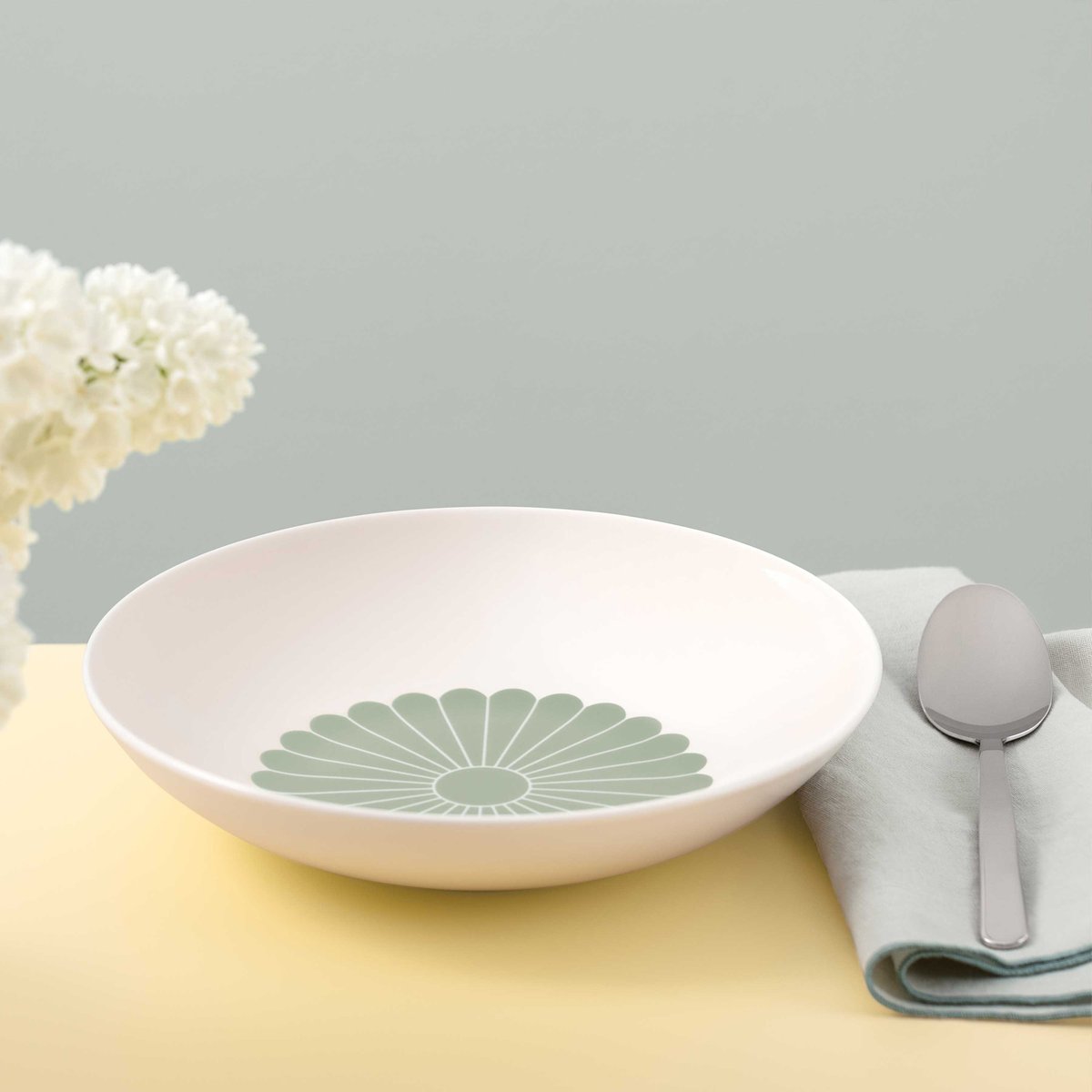 Assiette Creuse À Pâtes FLEUR couleur unique, VILLEROY & BOCH