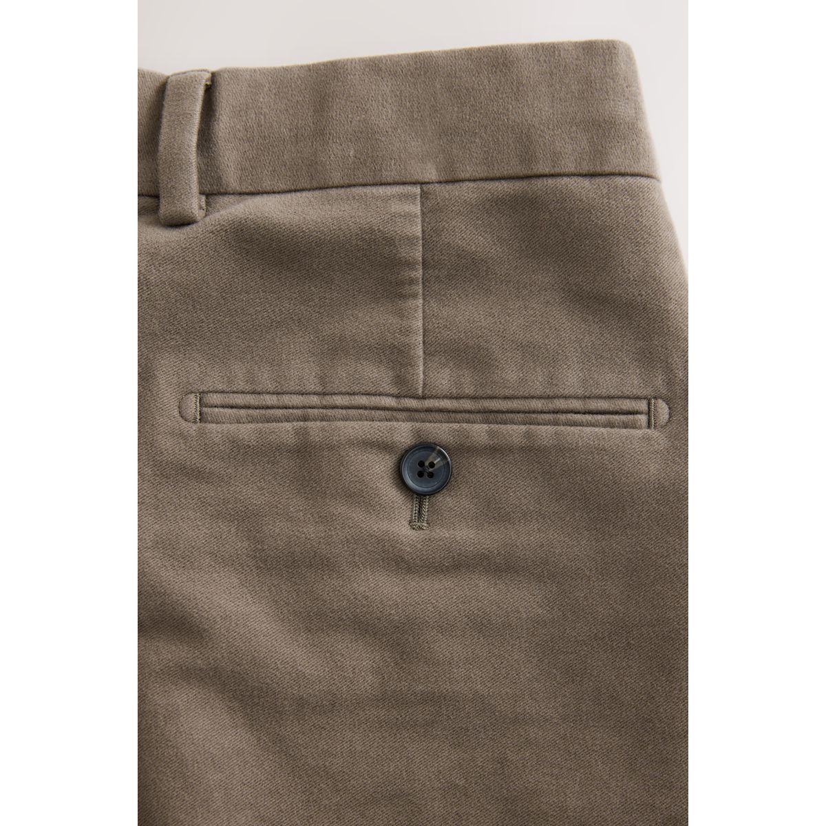 Pantalon chino habillé standard marron champignon, NEXT