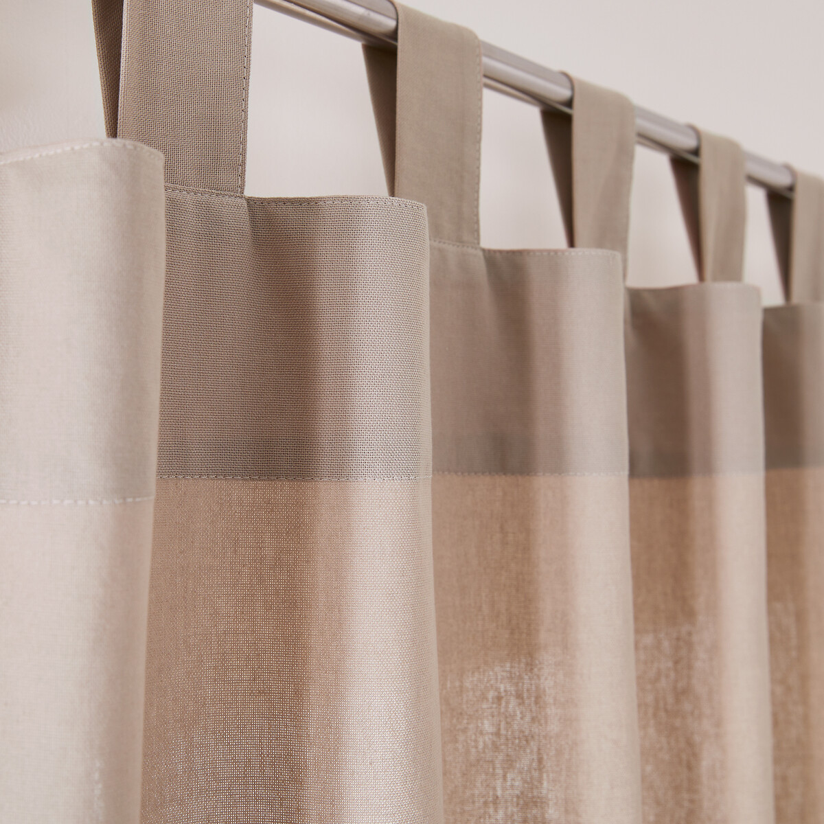 Rideau pur coton finition pattes, Scenario naturel, LA REDOUTE INTERIEURS