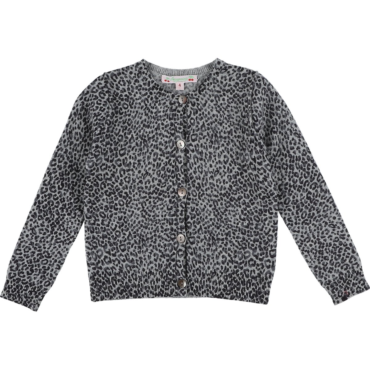Gilet cashmere - Très bon état gris, BONPOINT