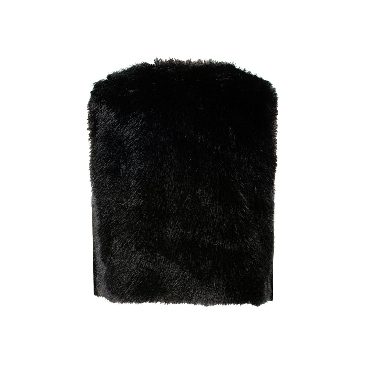 Gilet imitation fourrure black beauty, ZERO