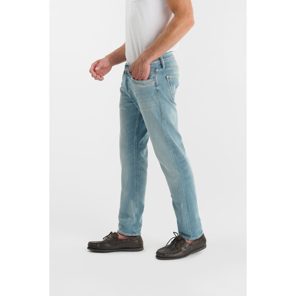 Jeans droite 800/12, longueur 34 blue, LE TEMPS DES CERISES