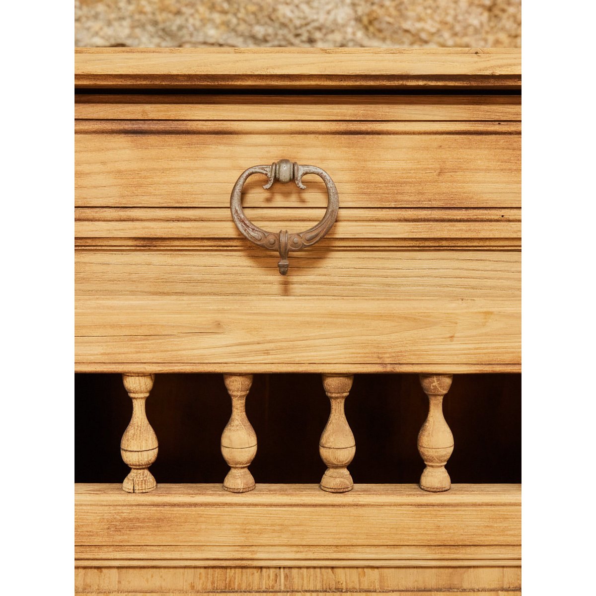 Buffet en bois Gilbert N°1643 - Bon état bois clair, DEBONGOUT