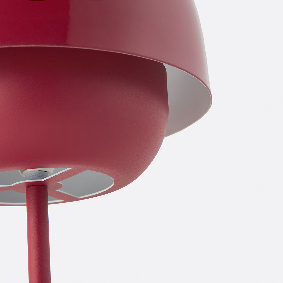 Lamp van gekleurd ijzer, Kinoko bordeaux , LA REDOUTE INTERIEURS