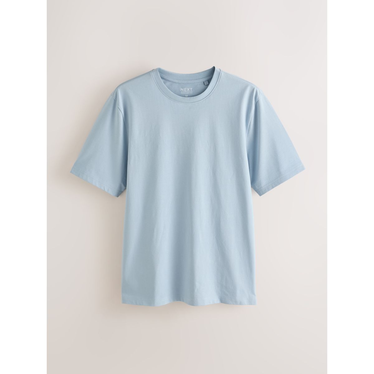 T-shirt en coton essential, lot de 6 rouge/bleu clair/gris chiné/vert/blanc/bleu cobalt, NEXT