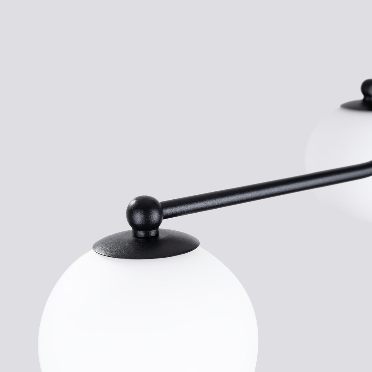 Lustre Acier Noir/Blanc G9 3 Astral noir, EDEN
