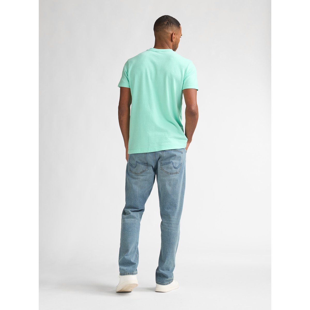 T-shirt en jersey pulsar vert green aqua, PETROL INDUSTRIES