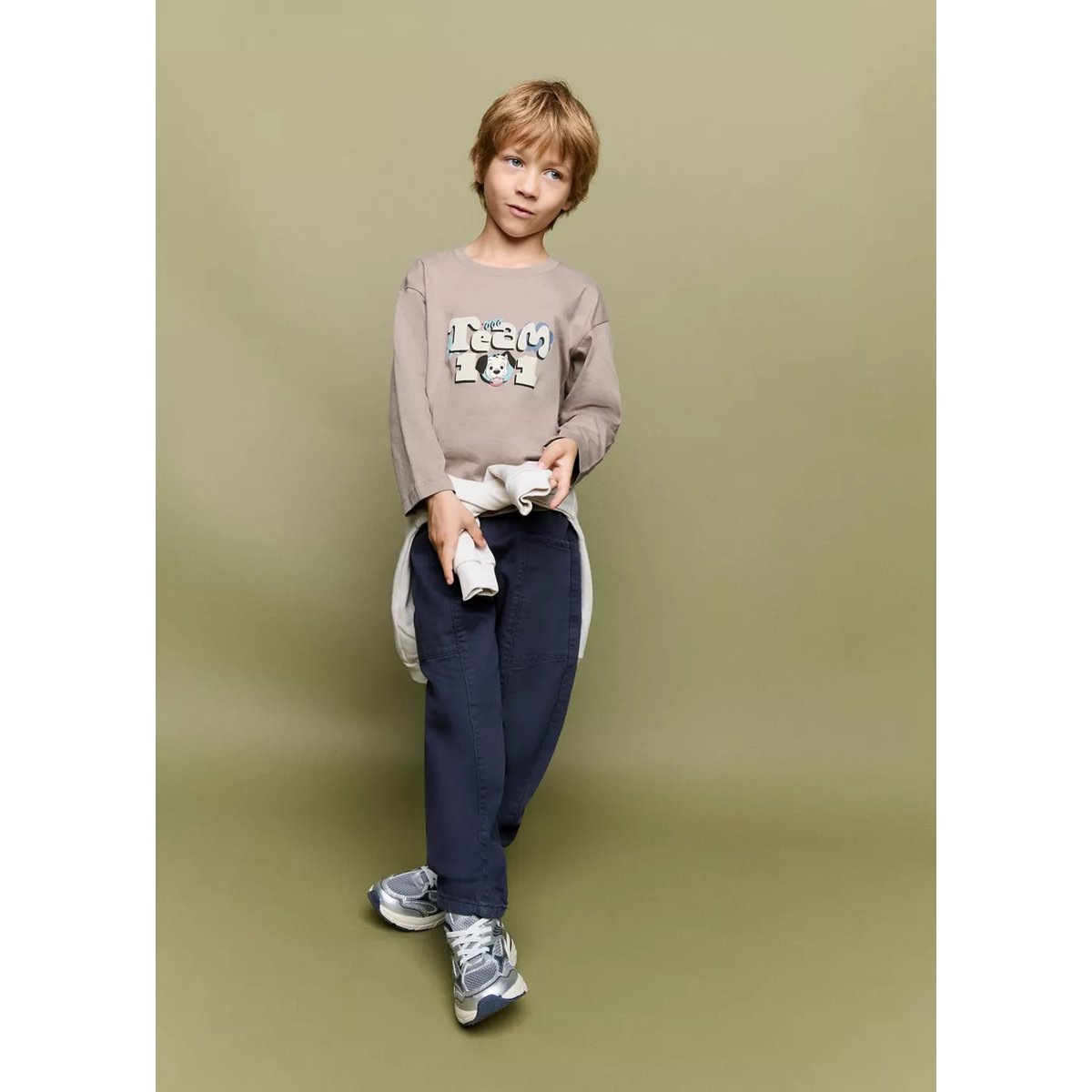 T-shirt Les 101 Dalmatiens marron moyen, MANGO BABY