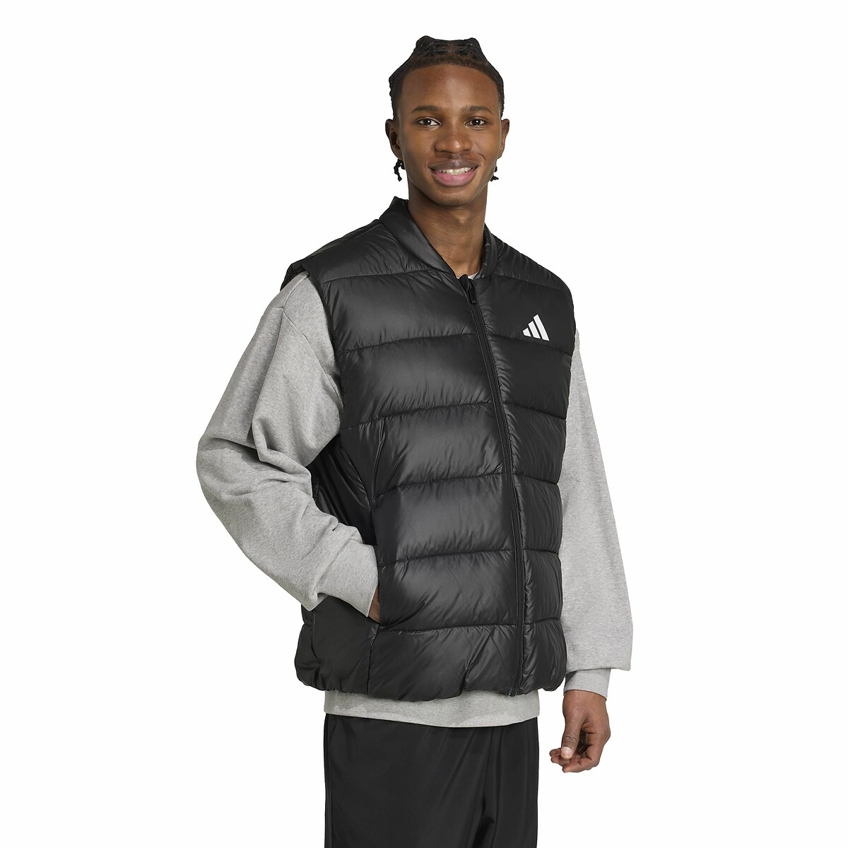 Doudoune sans manches noir, ADIDAS SPORTSWEAR
