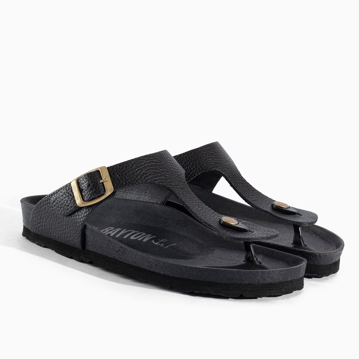 Tongs MERCURE noir, BAYTON