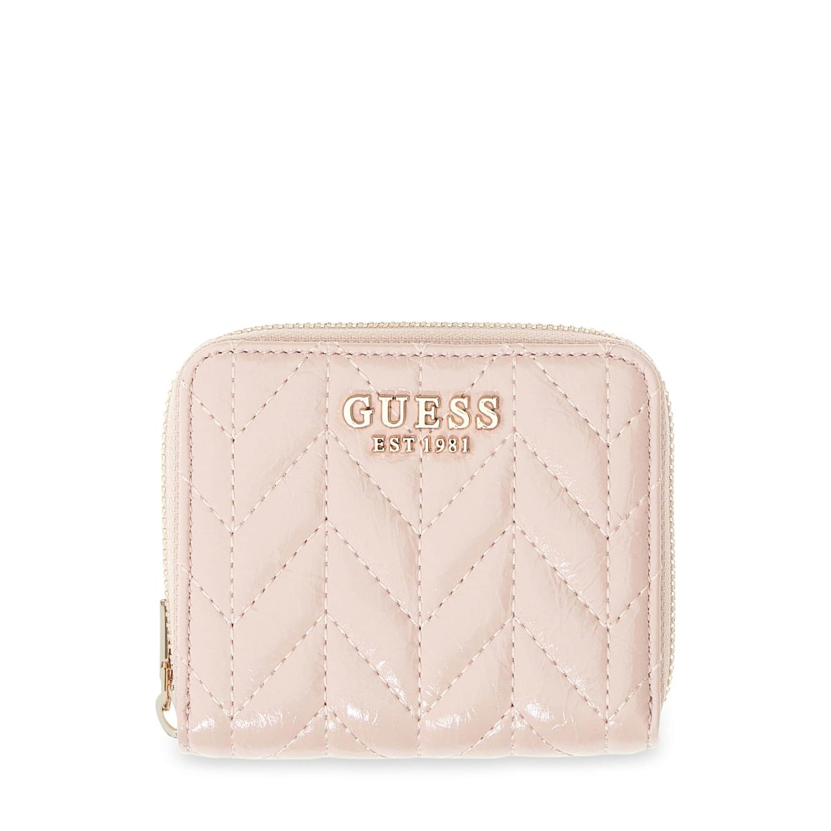 Portefeuille Matelassé Cheryl rose poudré, GUESS