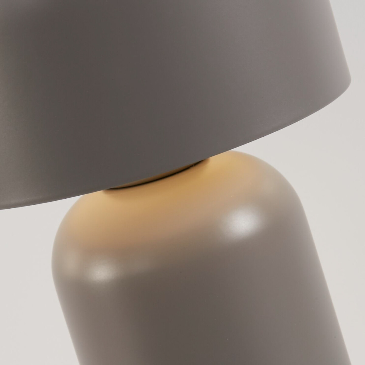 Ferrera Mushroom Rechargeable USB LED Table Lamp grey, SO'HOME