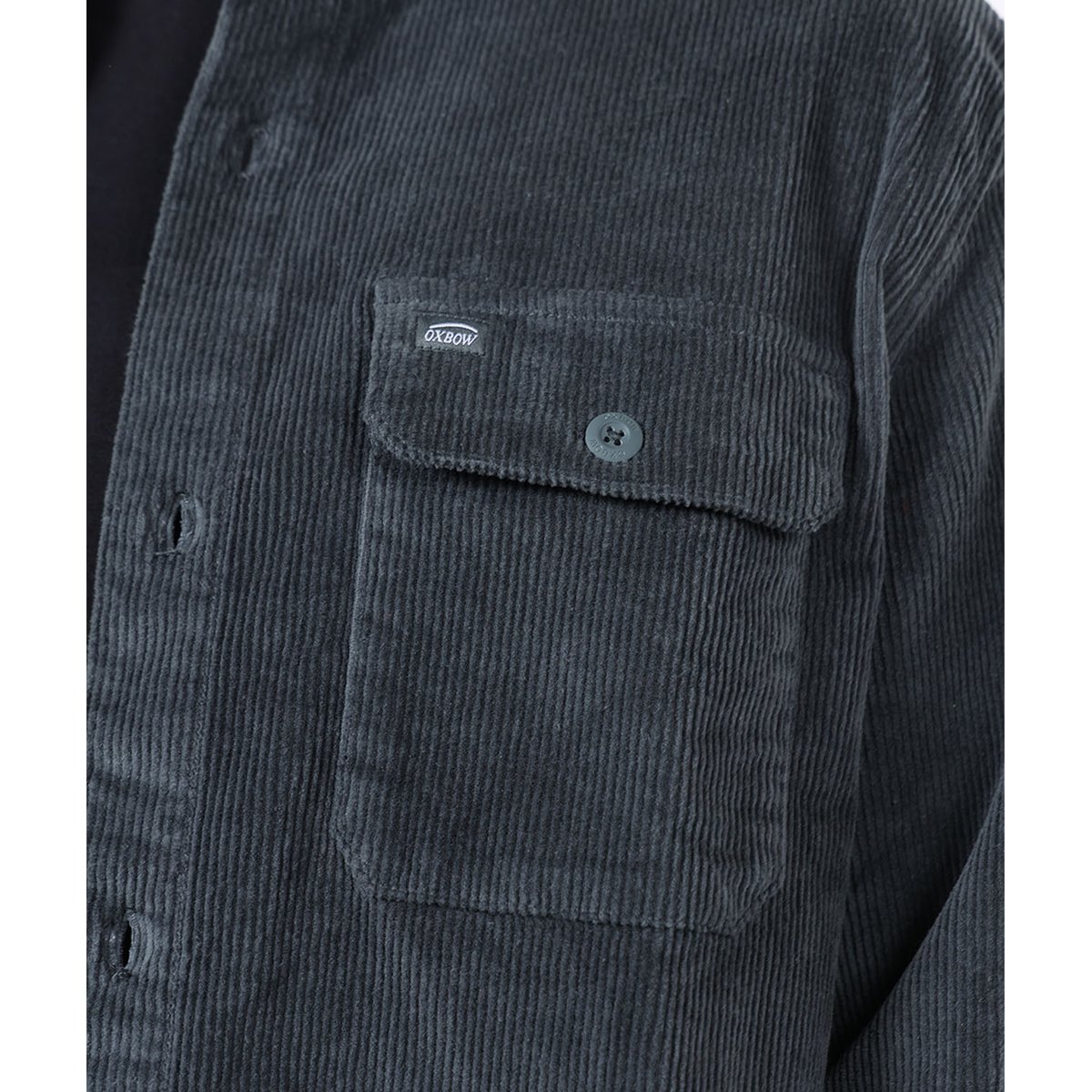 Surchemise CORD pewter, OXBOW