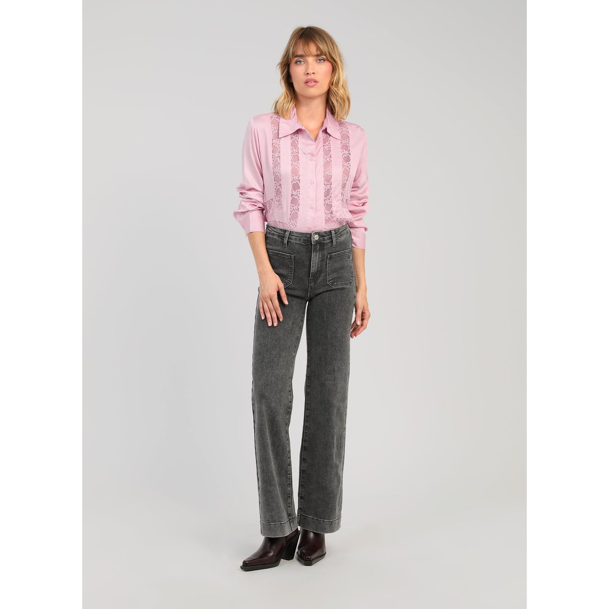 Chemise SARLA rose, AN'GE