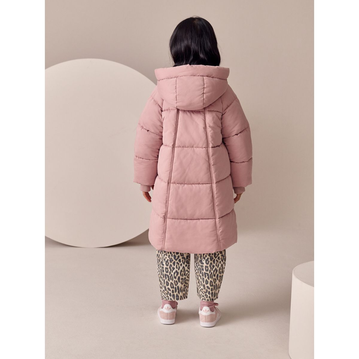 Manteau matelassé imperméable rose, NEXT
