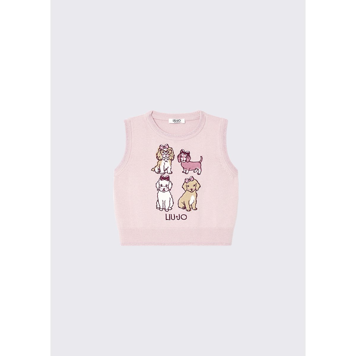 Gilet jacquard rose, LIU JO
