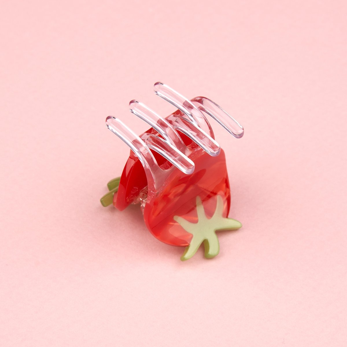 Mini pince à cheveux Tomate Cerise rouge, COUCOU SUZETTE