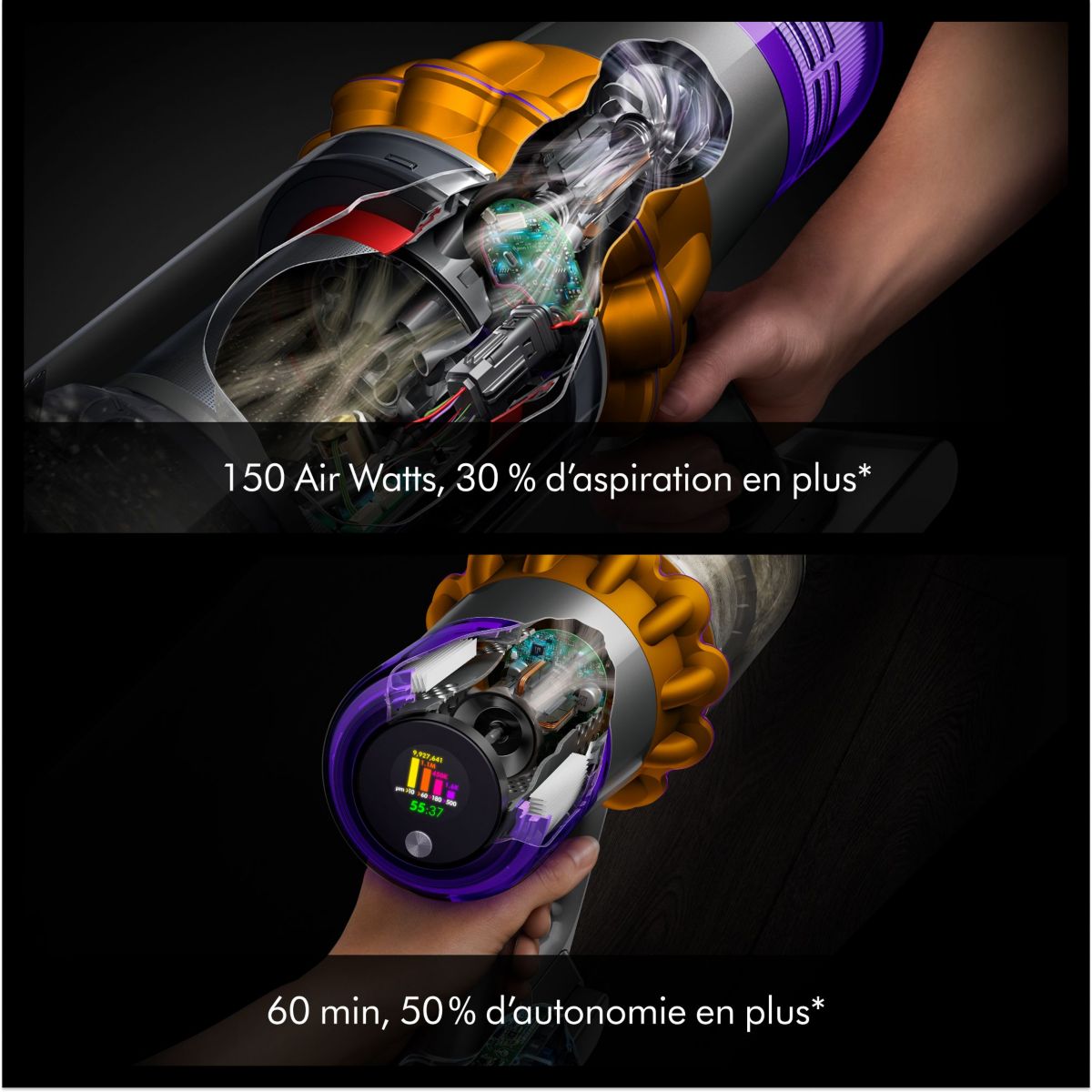 Aspirateur balai V15 Detect Submarine couleur unique, DYSON