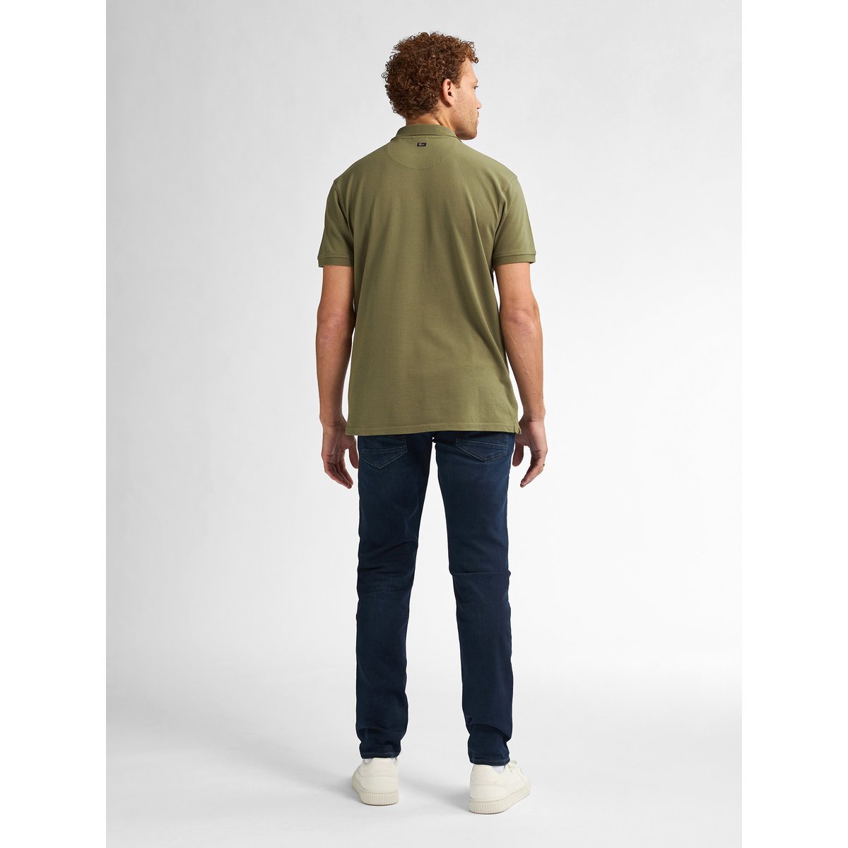 Polo classique vert dusty army, PETROL INDUSTRIES