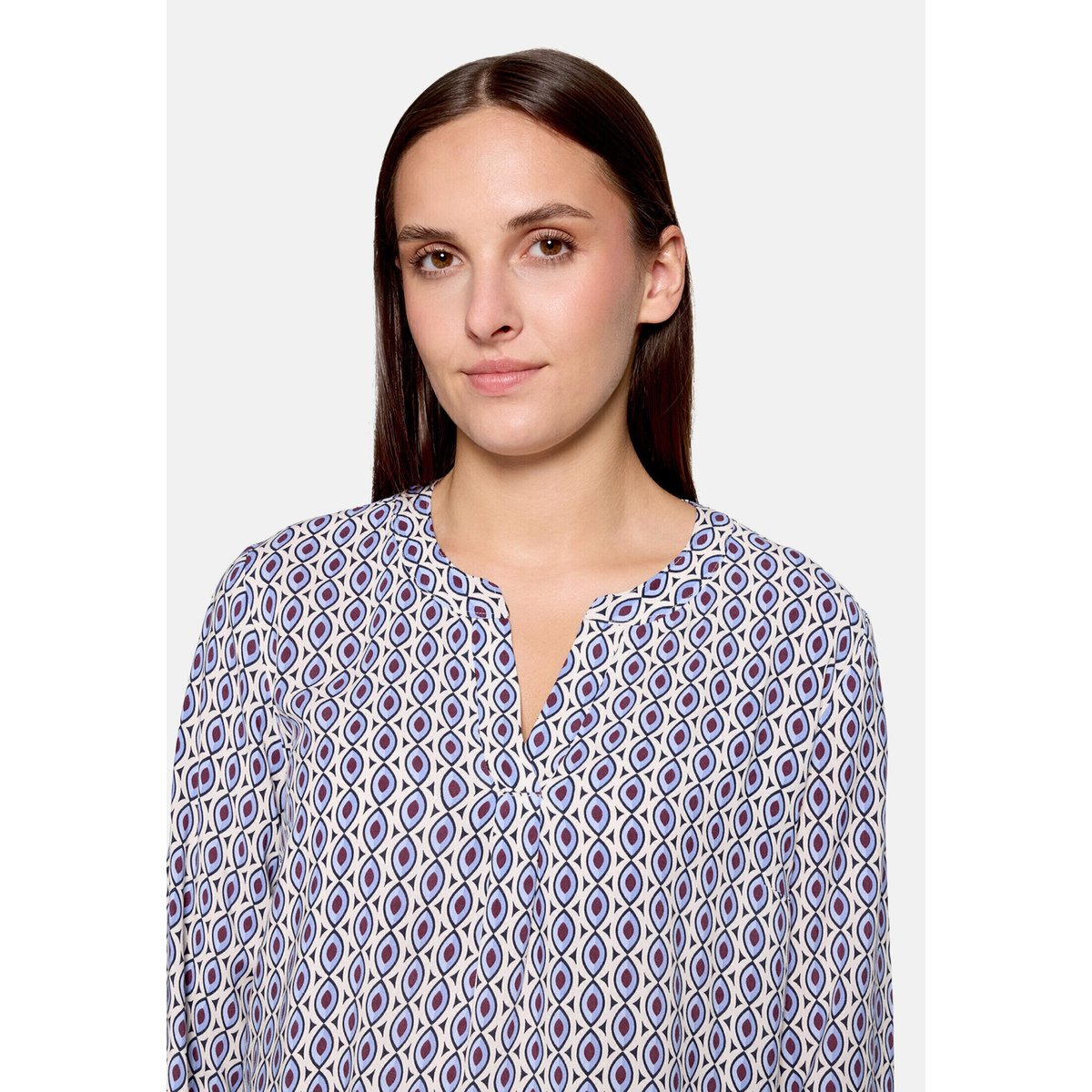 Tunique à manches 3/4 red/blue, BETTY BARCLAY