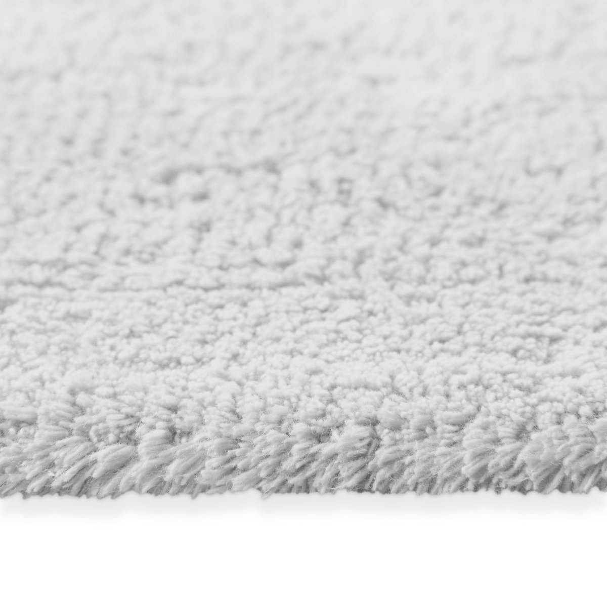 Tapis de bain coton uni 1400 g/m² , ERIK blanc, WECON HOME