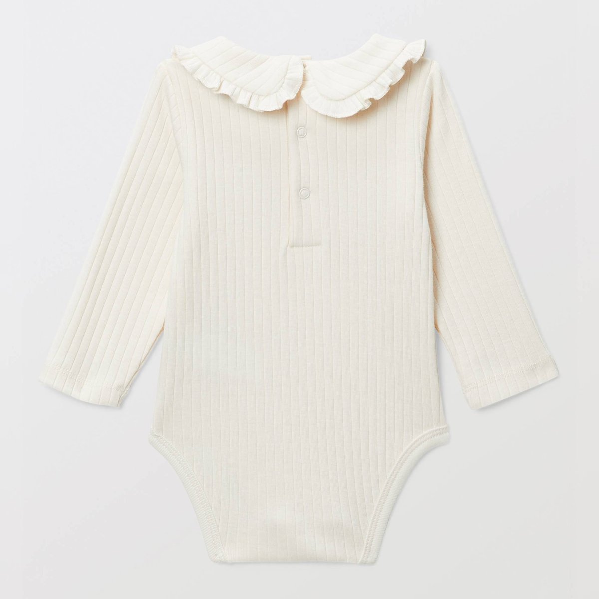 BODY MANCHES LONGUES COL COTES F naturel, BOUT'CHOU