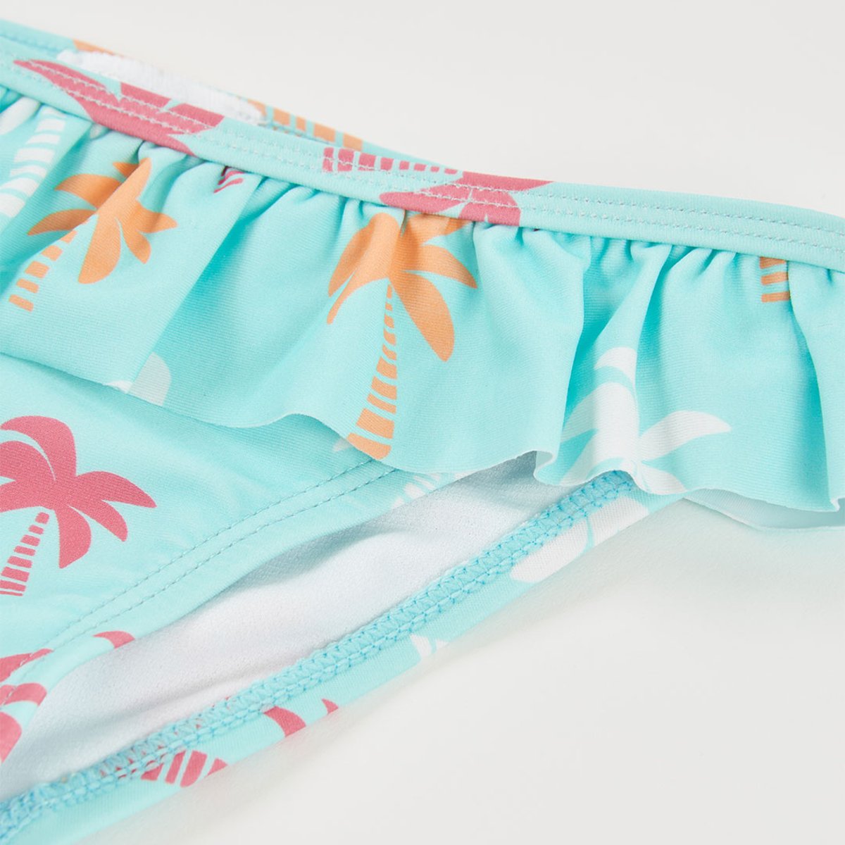 Maillot de bain imprimé palmiers multicolore, BOBOLI