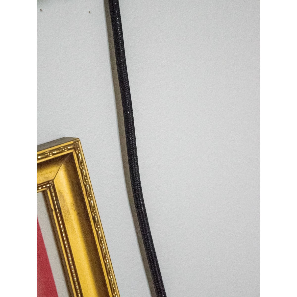 Applique murale carrée en verre Suzette N°179 - Bon état doré, DEBONGOUT