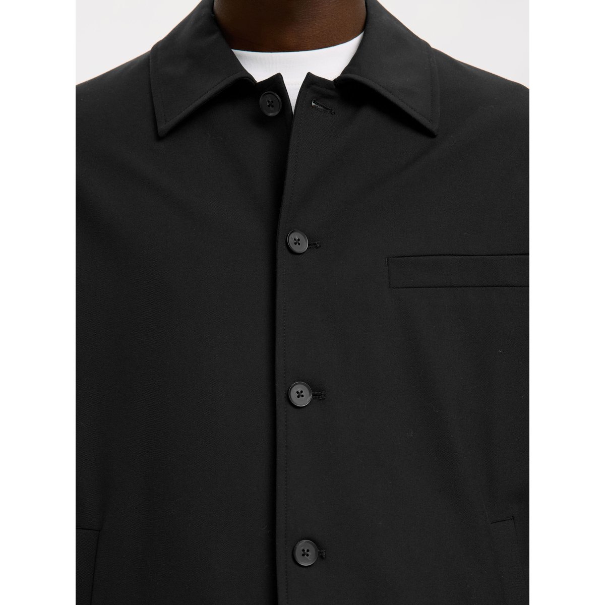 Surchemise black, SELECTED