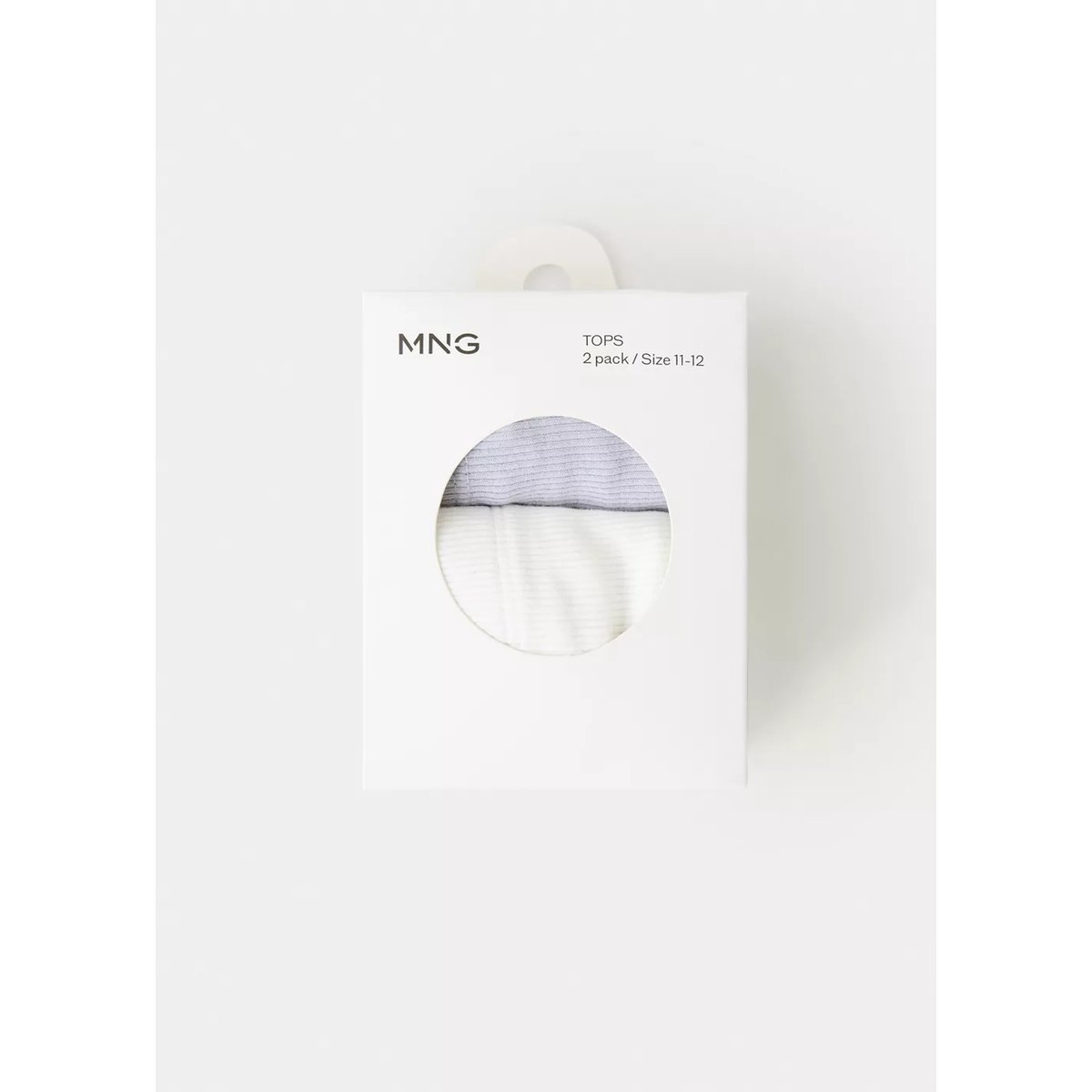 Soutien-gorge bandeau coton blanc cassé, MANGO KIDS