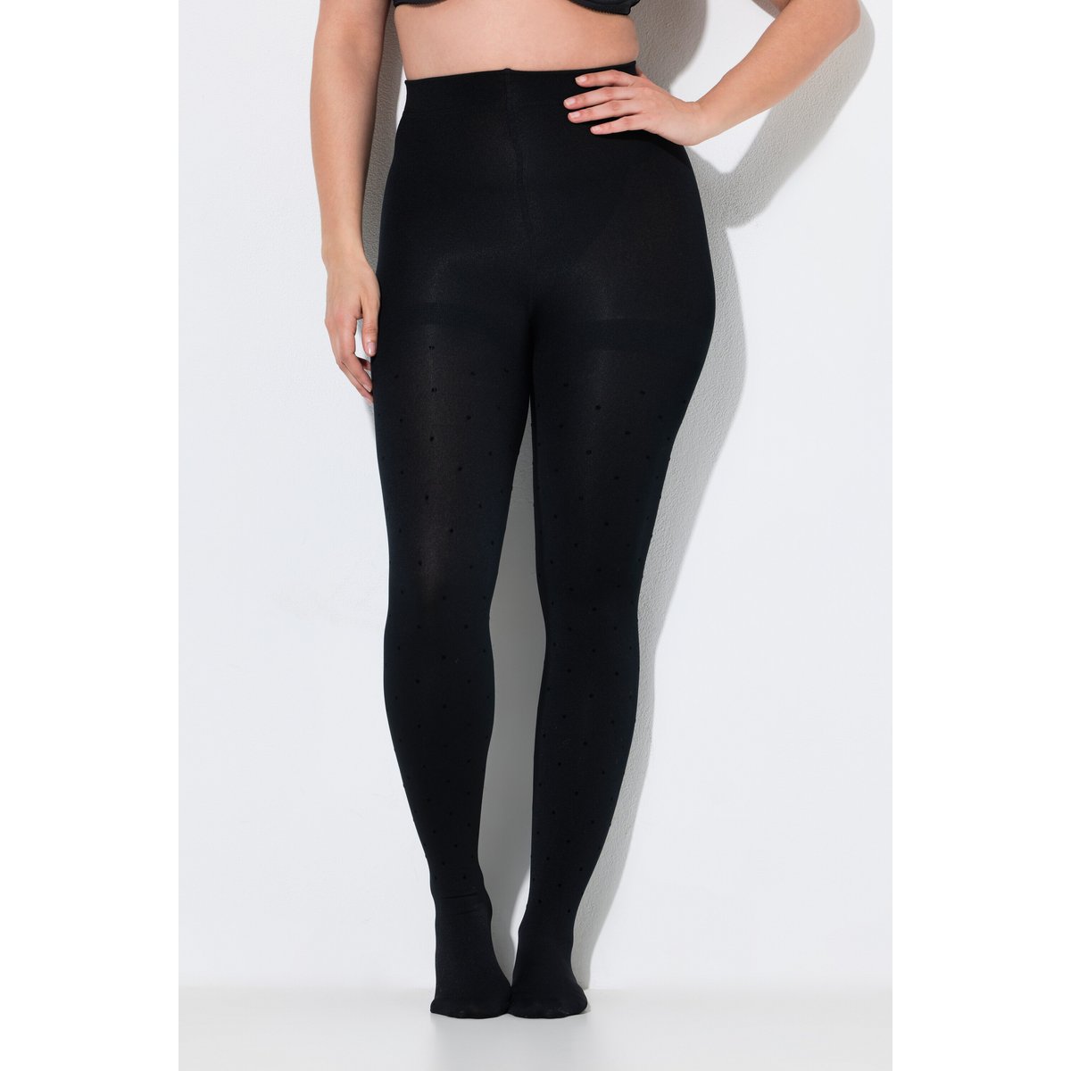 Collants thermiques à pois noir, ULLA POPKEN