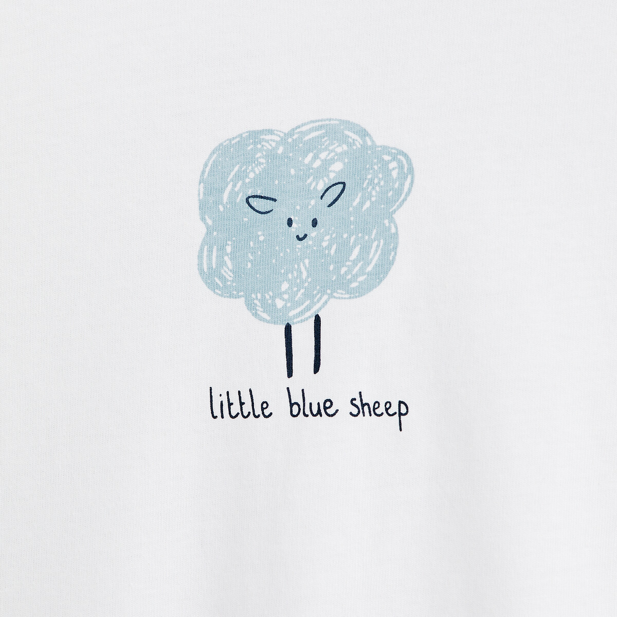 Lot de 3 T-shirts manches longues bleu/blanc, LA REDOUTE COLLECTIONS
