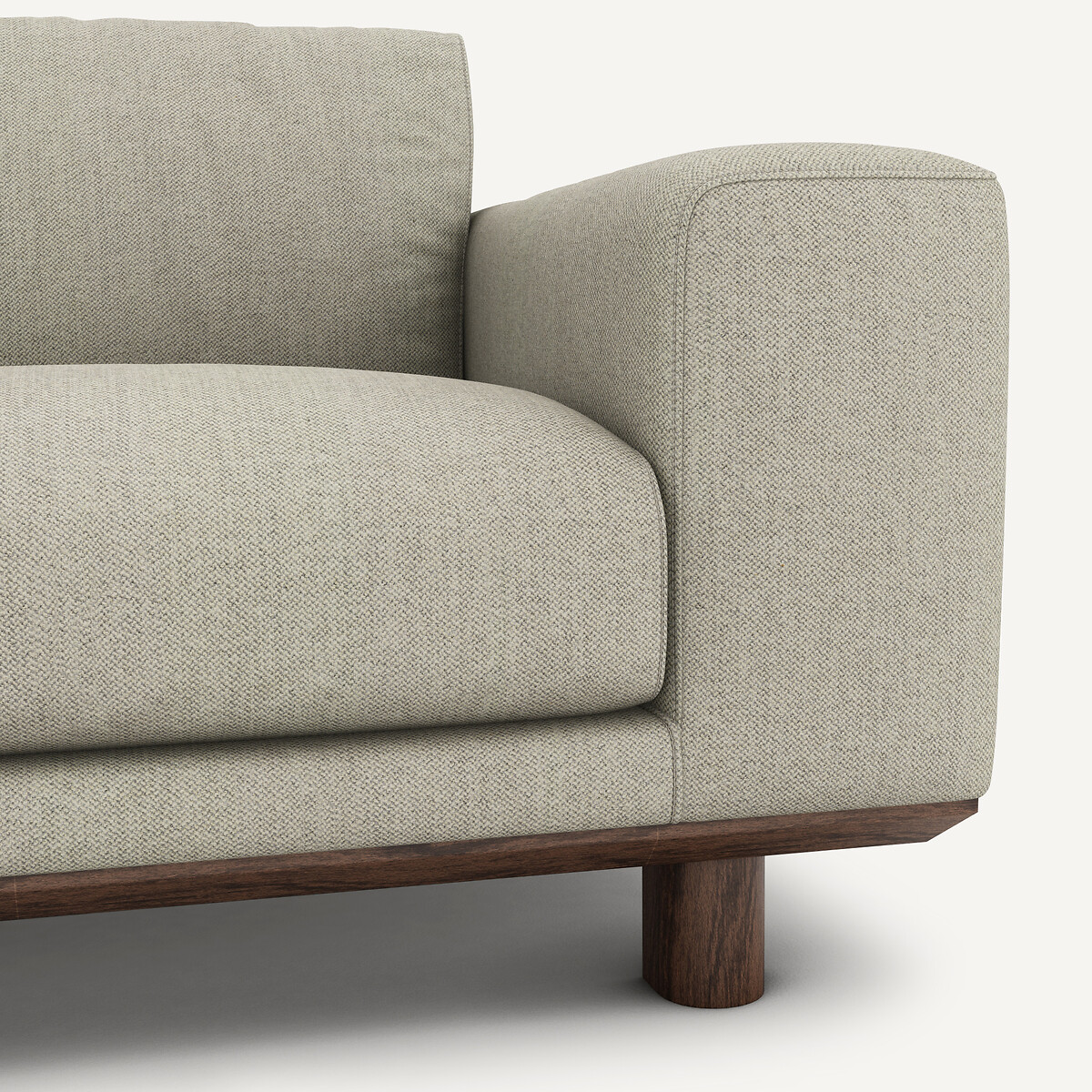 3- oder 4-Sitzer-Sofa, Tweed, Cerea natur/hellgrau, AM.PM