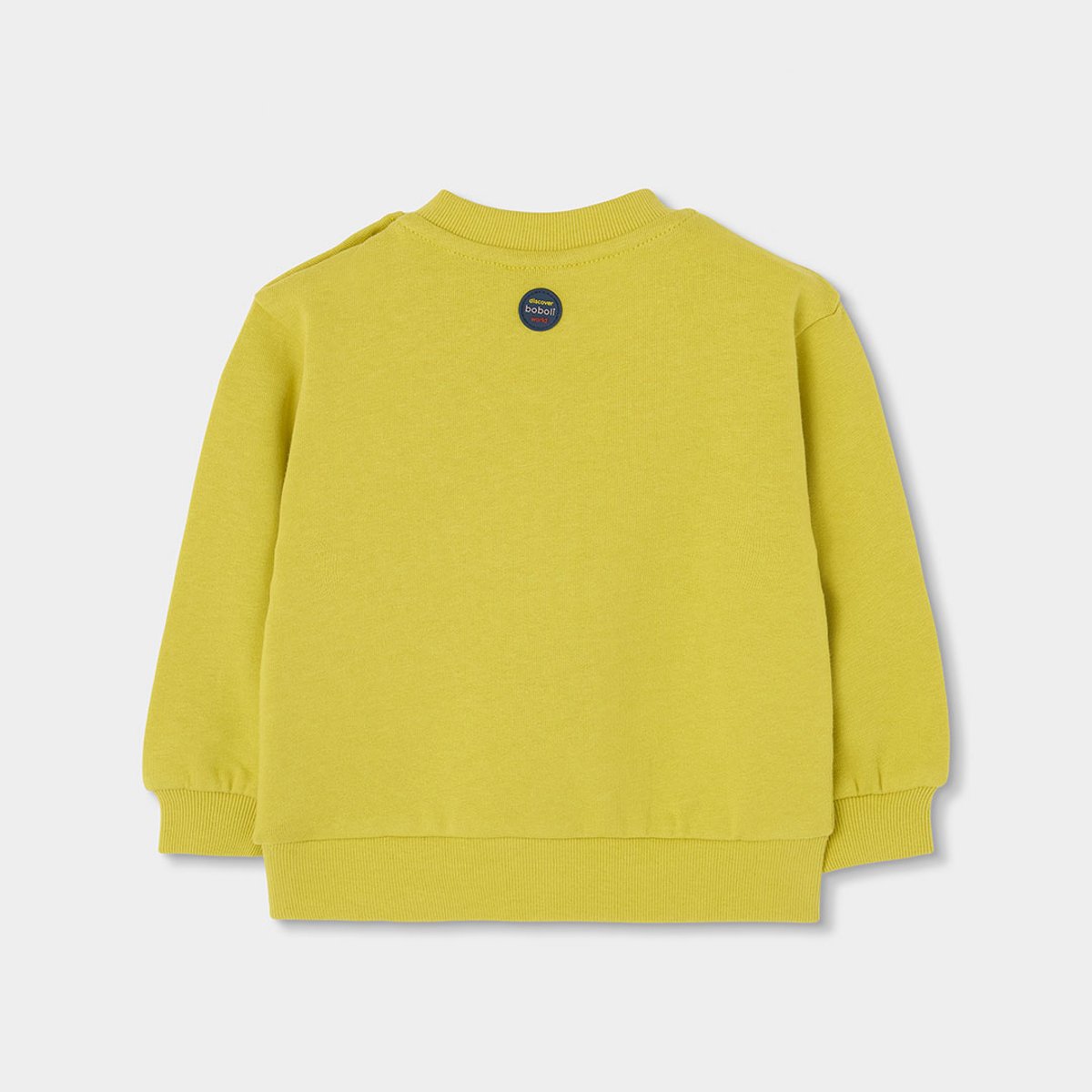 Ensemble garçon molleton imprimé léopard vert, BOBOLI