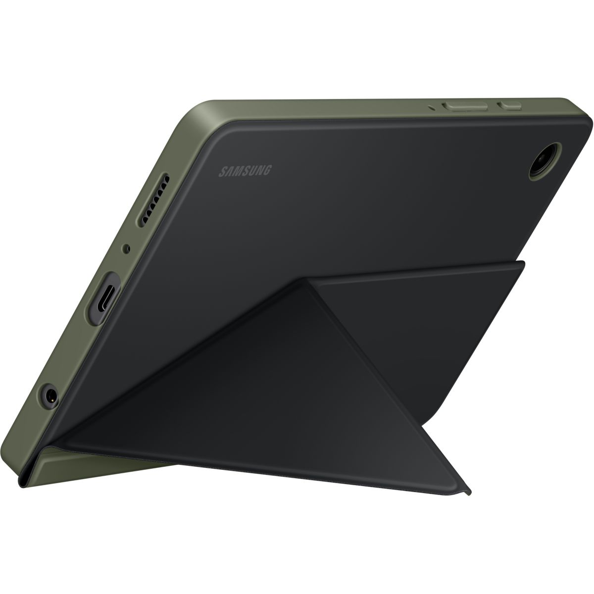 Etui Tab A9 Book Cover Noir couleur unique, SAMSUNG