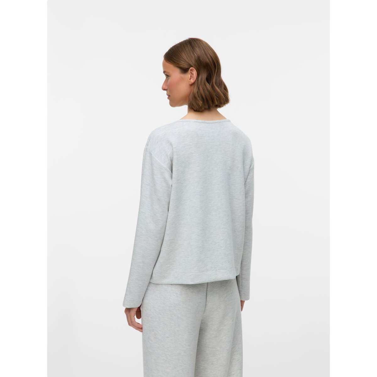 Blouse grise - light grey melange, VERO MODA