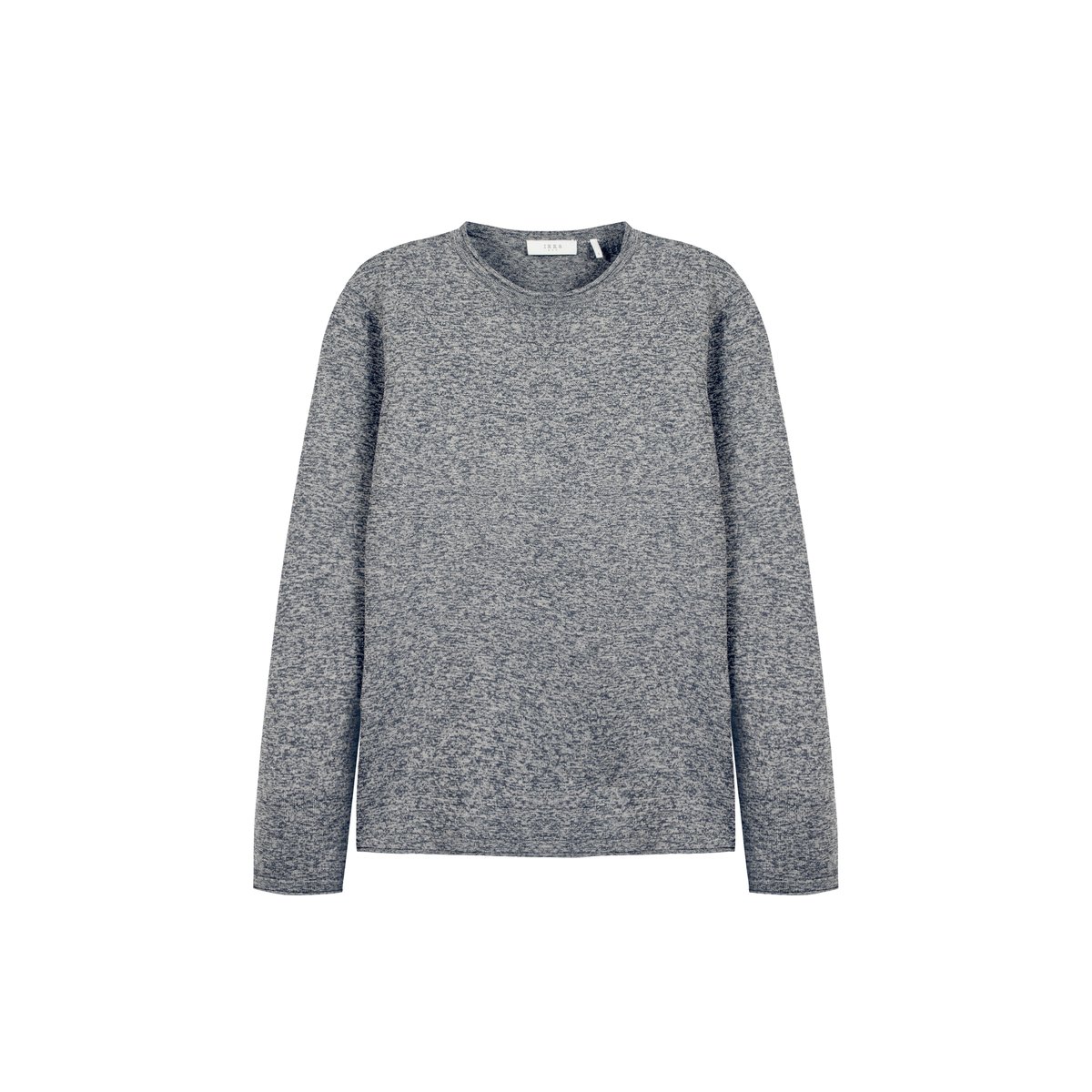 Pull tricot mouliné bleu marine, IKKS